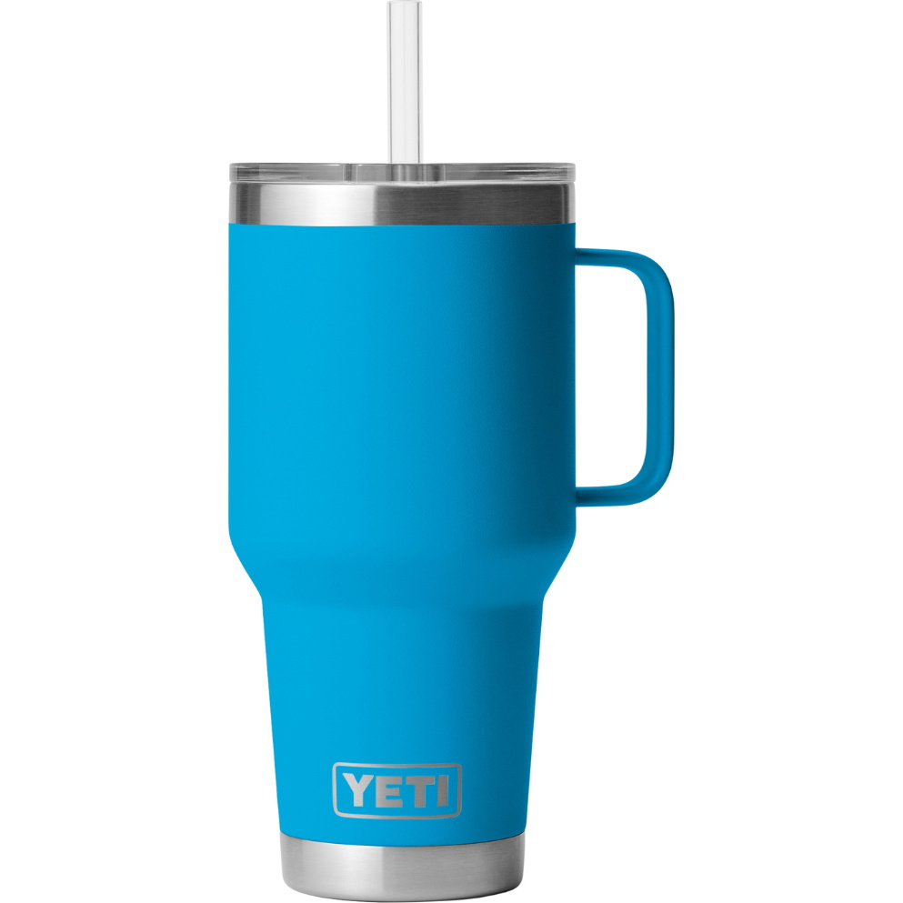 2026 YETI Rambler 35 Oz Straw Mug 70000002540 - Big Wave Blue